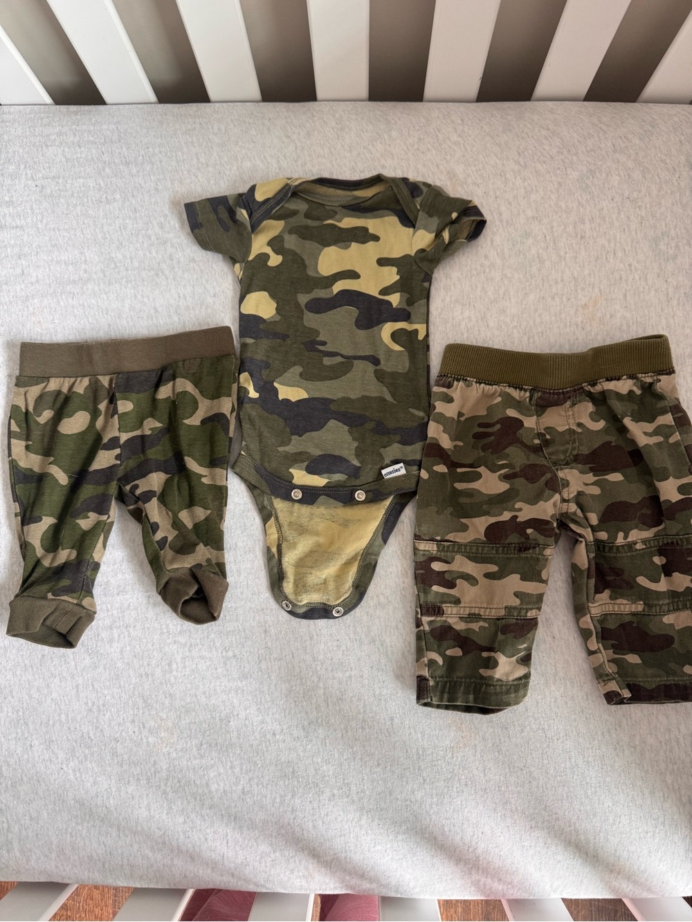 Camo Matching Set - Green, Brown, Tan
